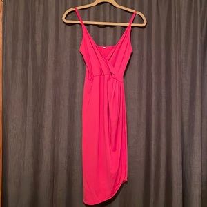 Hot pink summer women’s dress